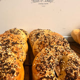 6 PACK EVERYTHING BAGELS – OUR SIGNATURE SHOWSTOPPER.