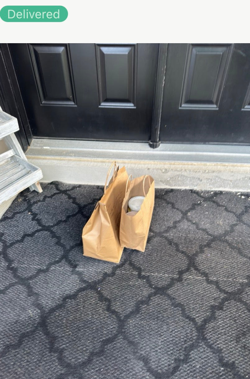 Rise & Bagel delivery vehicle bringing fresh bagels to doors in Collingwood and surrounding areas