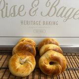 6 PACK PLAIN BAGELS – NO FRILLS. JUST SKILL.