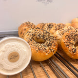 THE STARTER PACK – BAGELS, SCHMEAR & JUICE