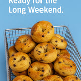 Breakfast Box 6 Mini Bagels 4 Twister Bagels and Whipped Cream Cheese