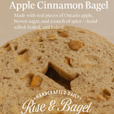 Extra Apple Cinnamon Bagel